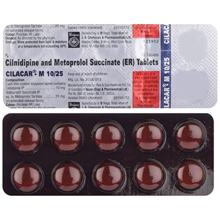 Cilacar-M 10 25 Tablet
