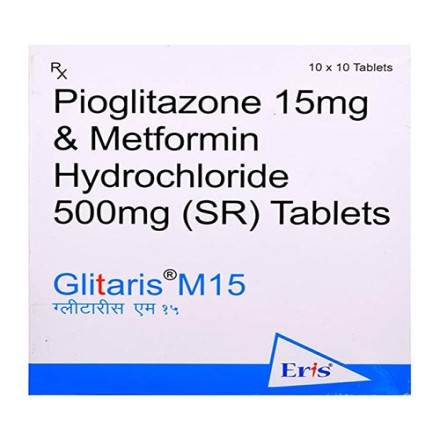Glitaris M 15 Tablet SR