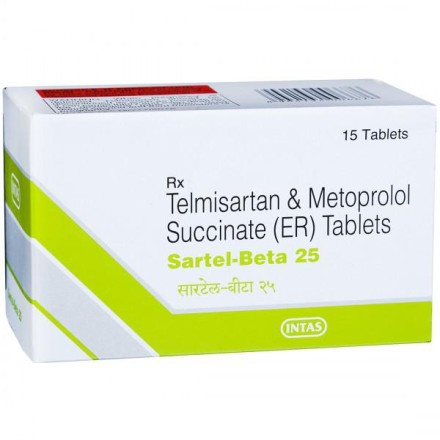 Sartel-Beta 25 Tablet ER