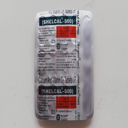 Shelcal 500 mg Tablet